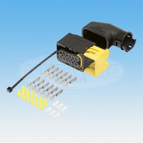 Bild von 12-poliger Stecker Abgang NW13 90°