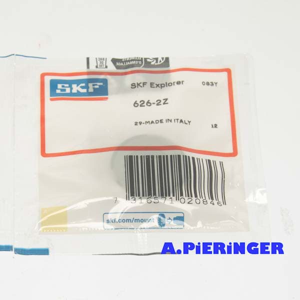 Rillenkugellager  626 2Z SKF  6x19x6