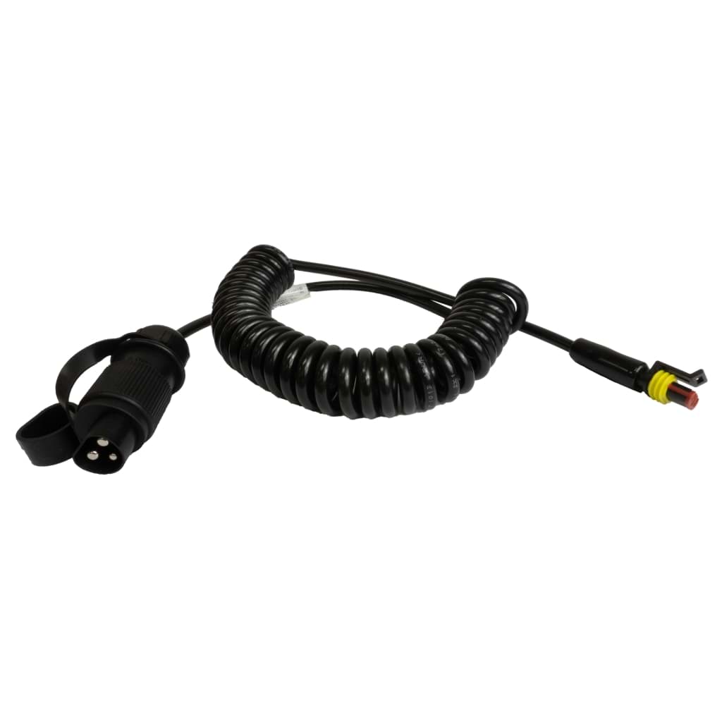 Aspöck 59-9900-007 Wendelkabel 2 polig Superseal Buchse auf 3pol. ISO 9680
